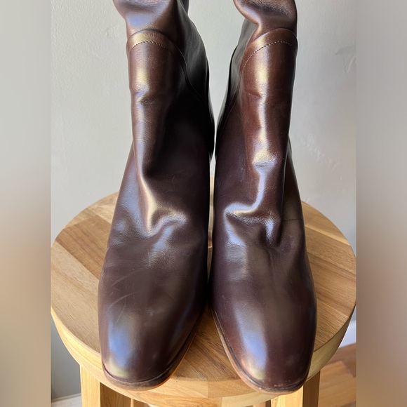 Russell & Bromley Brown Leather Boots ~ Size 40 or 9.5/10 - Picture 2 of 14